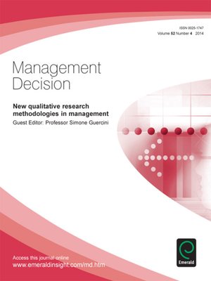 cover image of Management Decision, Volume 52, Issue 4